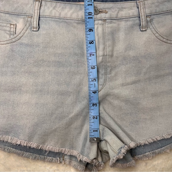 Pilcro Anthropologie Denim Micro Shorts Size 32 NWT - Picture 9 of 11